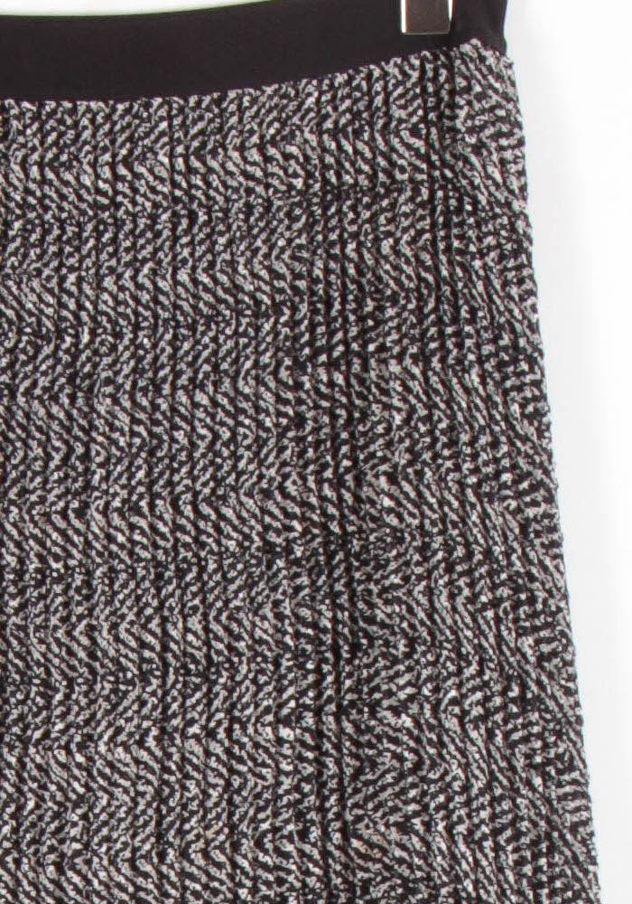 Jupe Midi Noire et Grise - Taille S/36 de la marque Gerard Darel | PARAD83208 - Vendu par Paradigme - Image 3