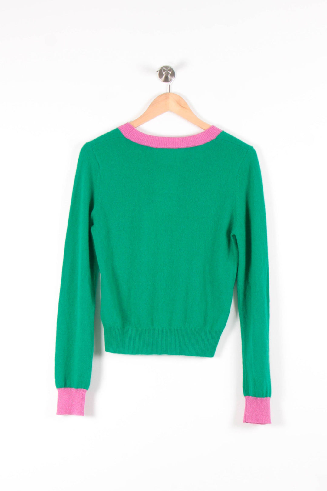 Pull Vert et Rose - Taille S/36 de la marque Absolut Cashmere | PARAD83217 - Vendu par Paradigme - Image 4