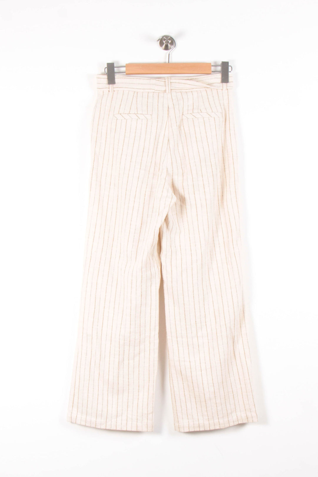 Pantalon Rayé Blanc et Beige - Taille S/36 de la marque Ekyog | PARAD83218 - Vendu par Paradigme - Image 4