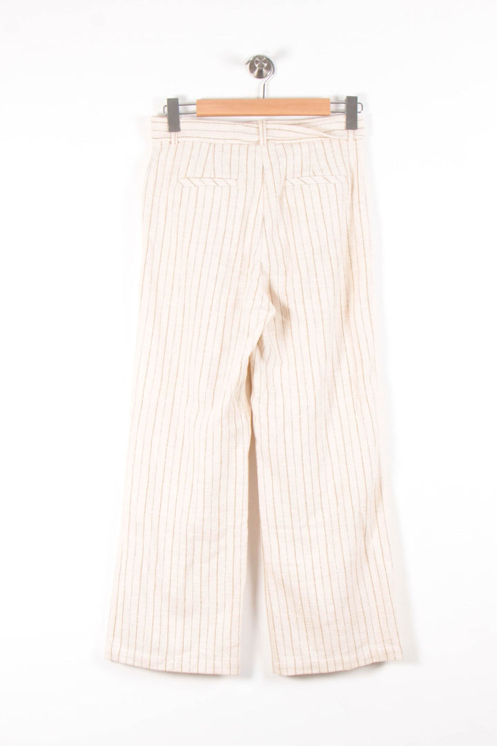 Pantalon Rayé Blanc et Beige - Taille S/36 de la marque Ekyog | PARAD83218 - Vendu par Paradigme - Image 4