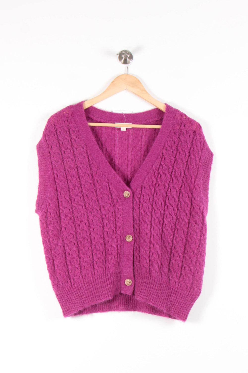 Gilet Sans Manches Rose - Taille S/36 de la marque Louise Misha | PARAD83219 - Vendu par Paradigme - Image 2
