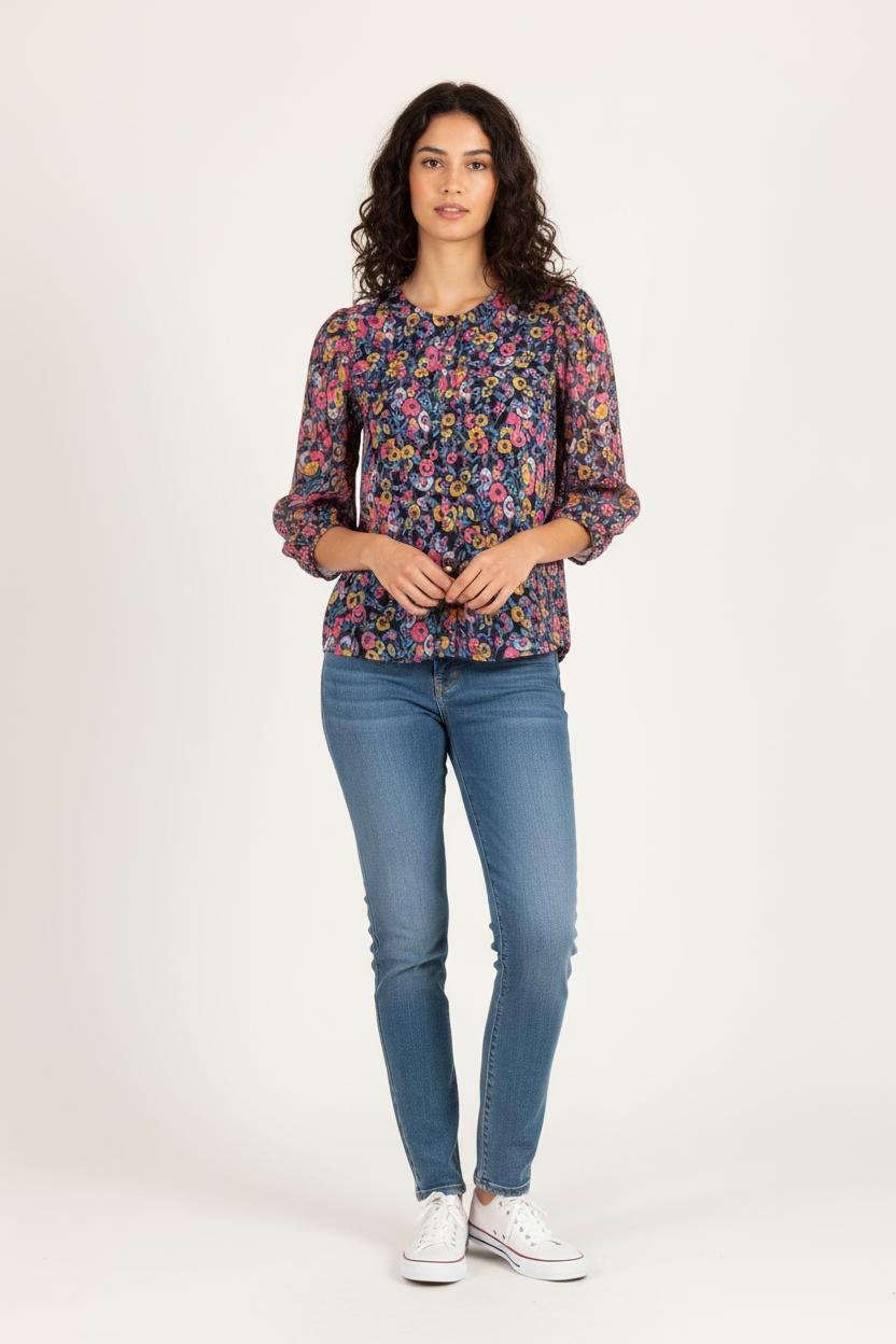 Blouse Multicolore - Taille S/36 de la marque Balzac Paris | PARAD83220 - Vendu par Paradigme - Image 1