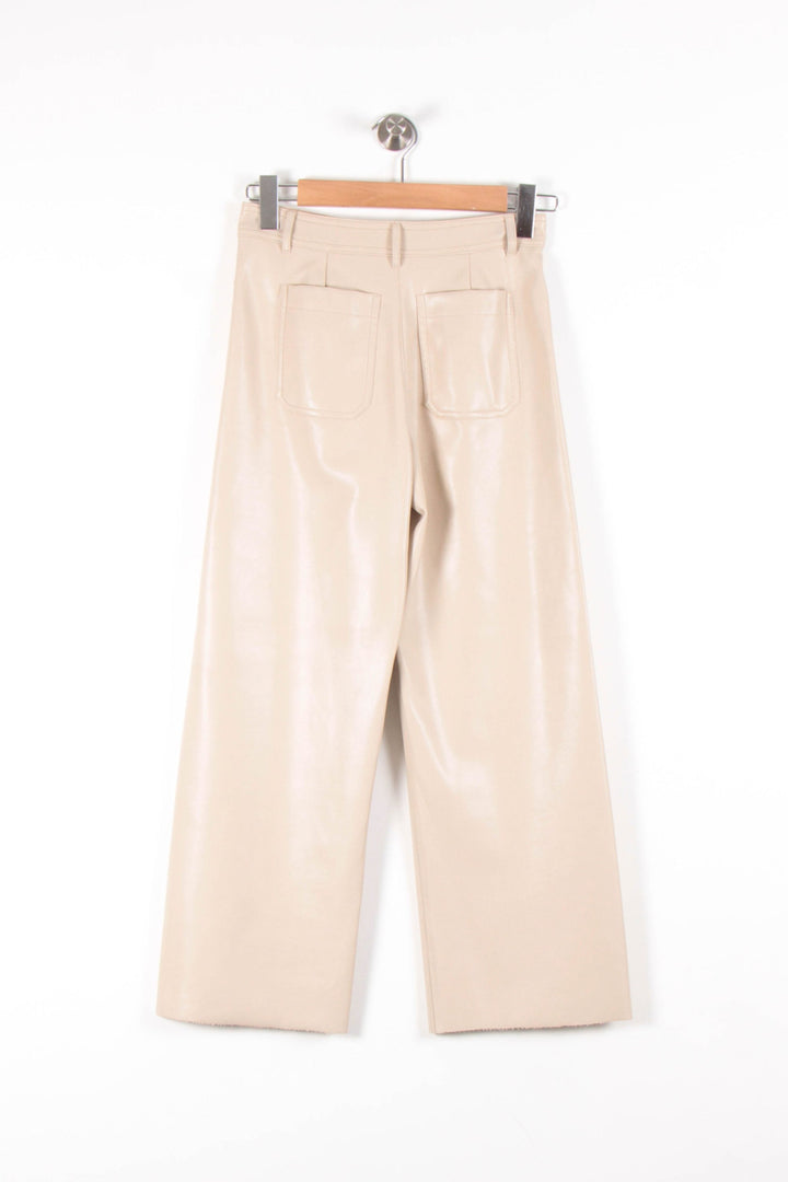 Pantalon Large Beige - Taille XS/34 de la marque La Fée Maraboutée | PARAD83229 - Vendu par Paradigme - Image 4