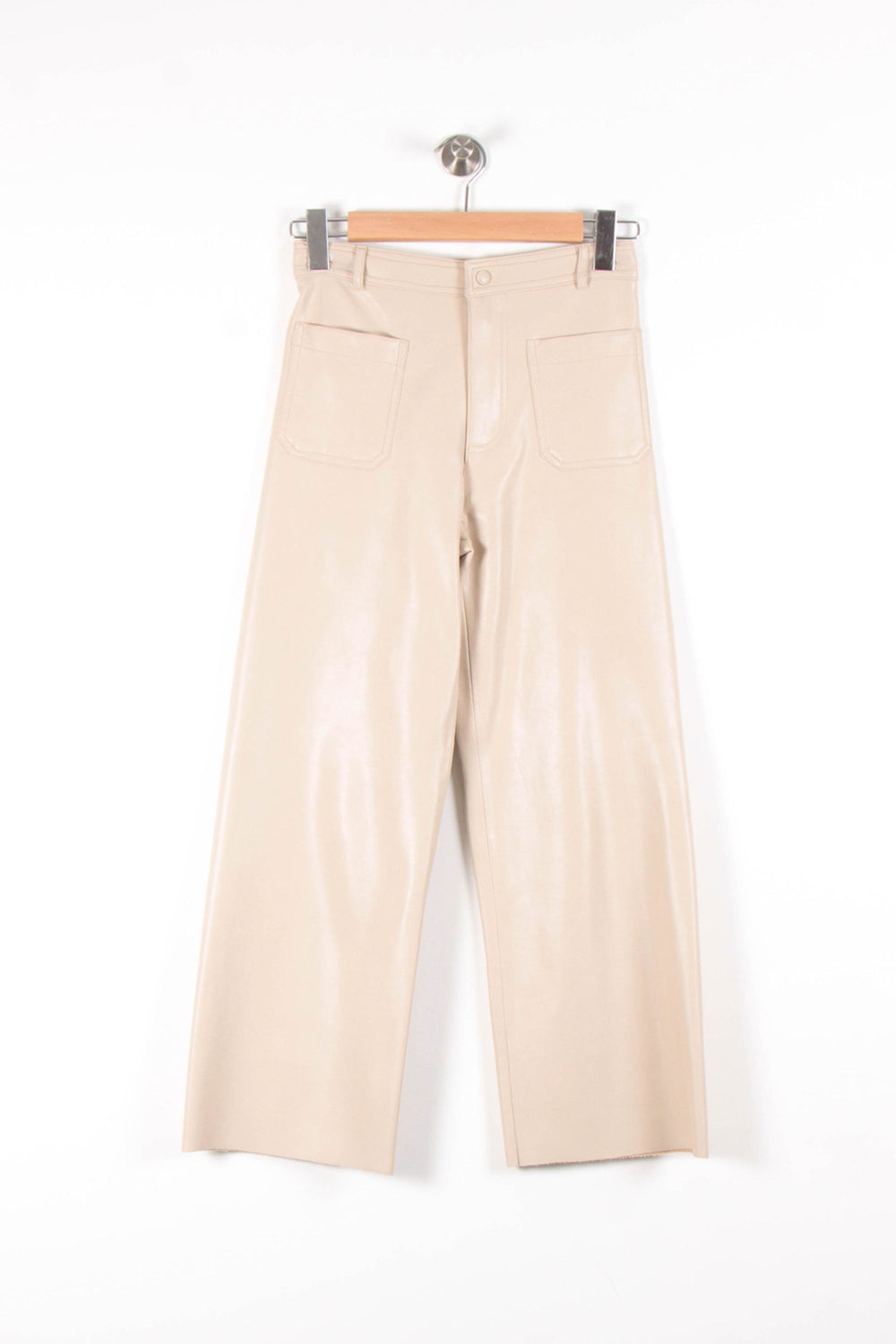 Pantalon Large Beige - Taille XS/34 de la marque La Fée Maraboutée | PARAD83229 - Vendu par Paradigme - Image 2
