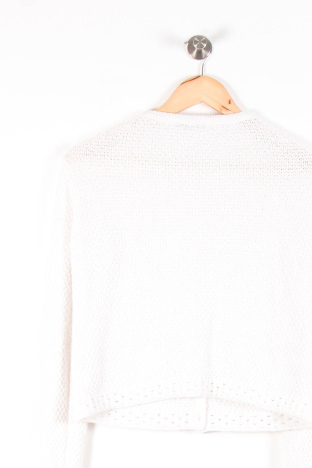 Gilet Blanc - Taille S/36 de la marque La Fée Maraboutée | PARAD83230 - Vendu par Paradigme - Image 4