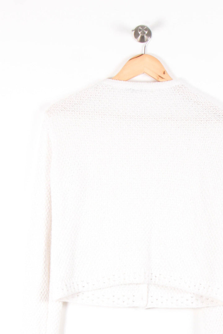 Gilet Blanc - Taille S/36 de la marque La Fée Maraboutée | PARAD83230 - Vendu par Paradigme - Image 4