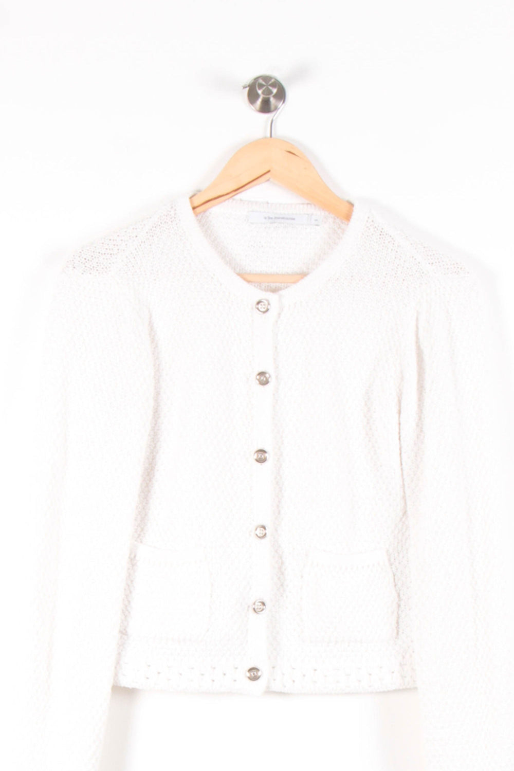 Gilet Blanc - Taille S/36 de la marque La Fée Maraboutée | PARAD83230 - Vendu par Paradigme - Image 2