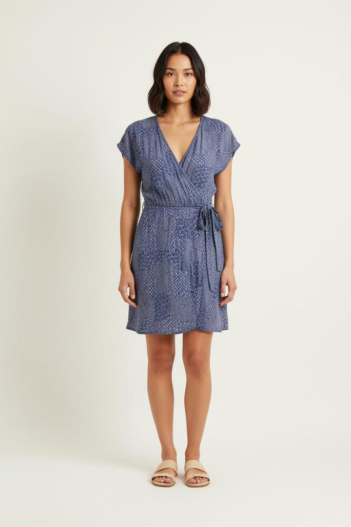 Robe Portefeuille Bleue - Taille L/40 de la marque I.Code | PARAD83231 - Vendu par Paradigme - Image 1
