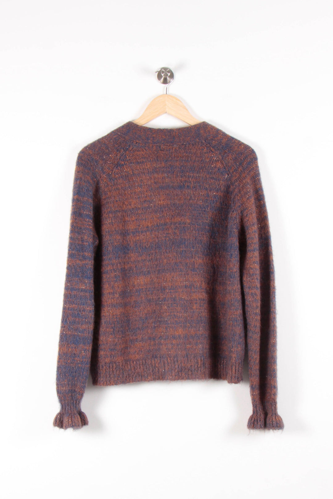 Cardigan Bleu et Marron - Taille M/38 de la marque Louise Misha | PARAD83234 - Vendu par Paradigme - Image 4
