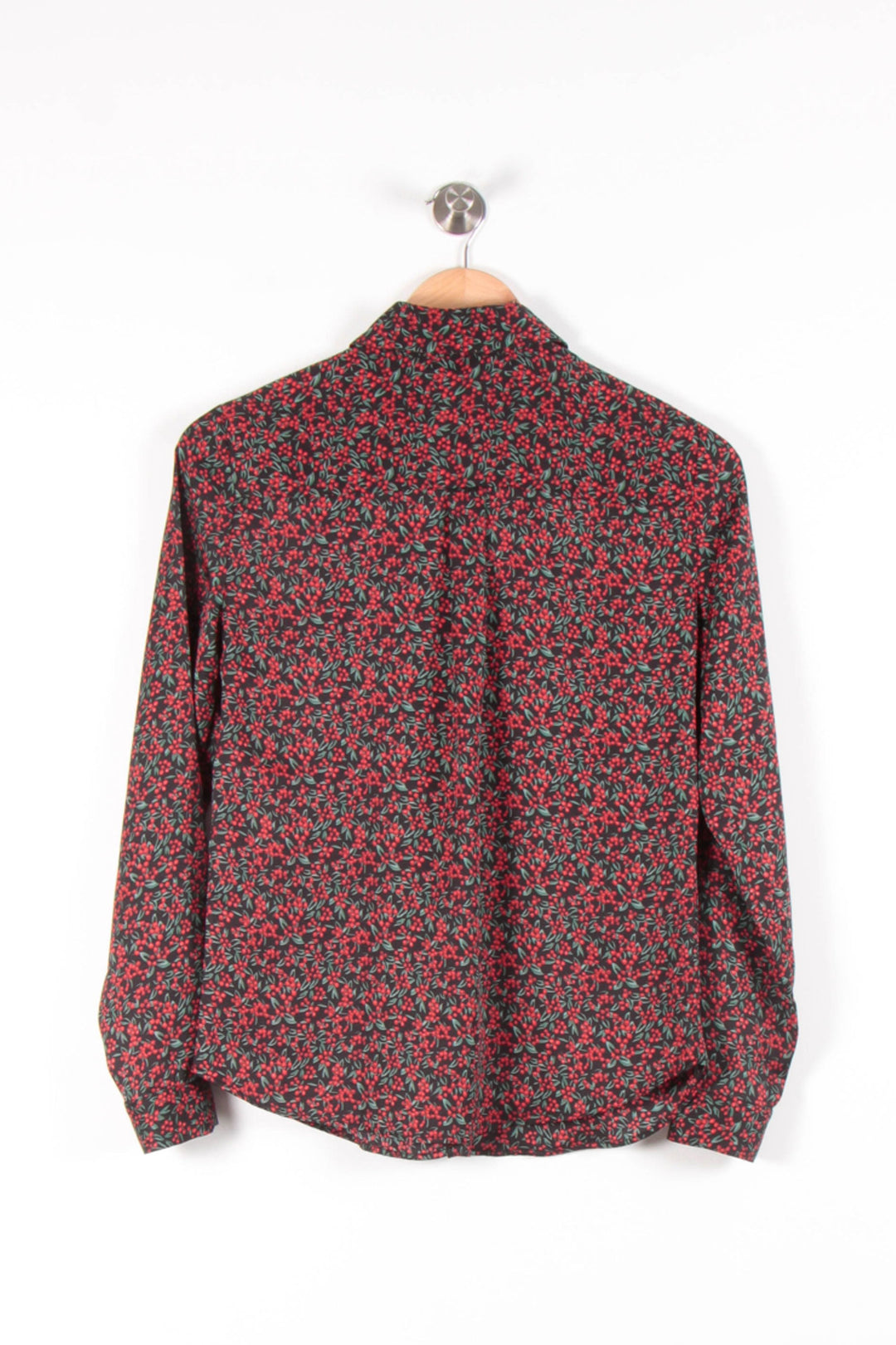 Chemise Fleurie Rouge et Verte - Taille S/36 de la marque ZAPA | PARAD83240 - Vendu par Paradigme - Image 4