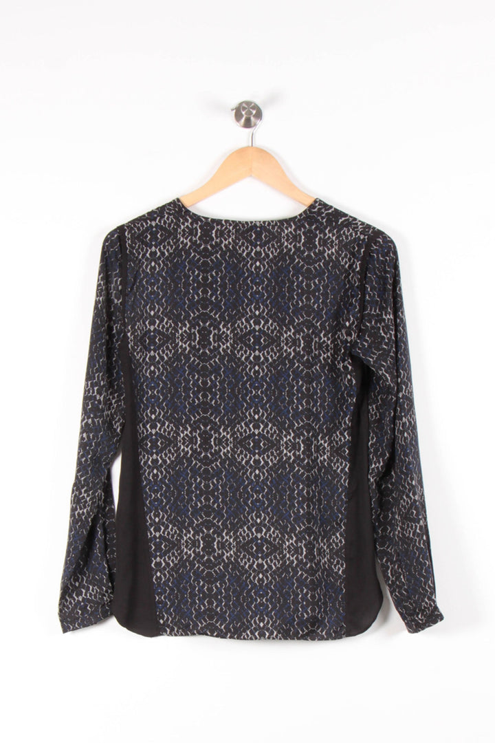 Blouse Noire et Bleue - Taille S/36 de la marque ZAPA | PARAD83242 - Vendu par Paradigme - Image 4