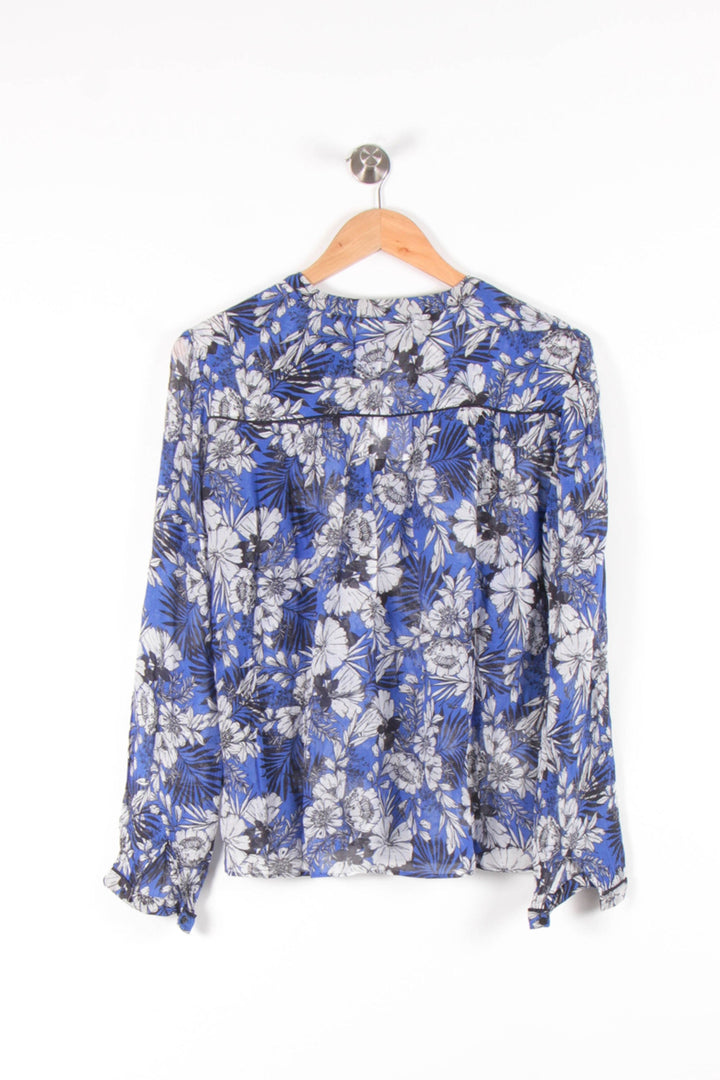 Blouse Bleue et Blanche - Taille S/36 de la marque ZAPA | PARAD83248 - Vendu par Paradigme - Image 4