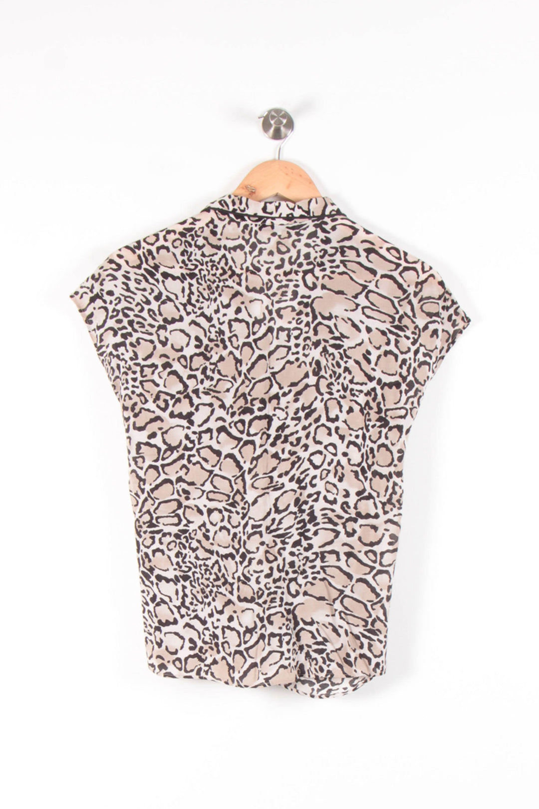 Blouse Léopard Beige et Noir - Taille S/36 de la marque ZAPA | PARAD83249 - Vendu par Paradigme - Image 4