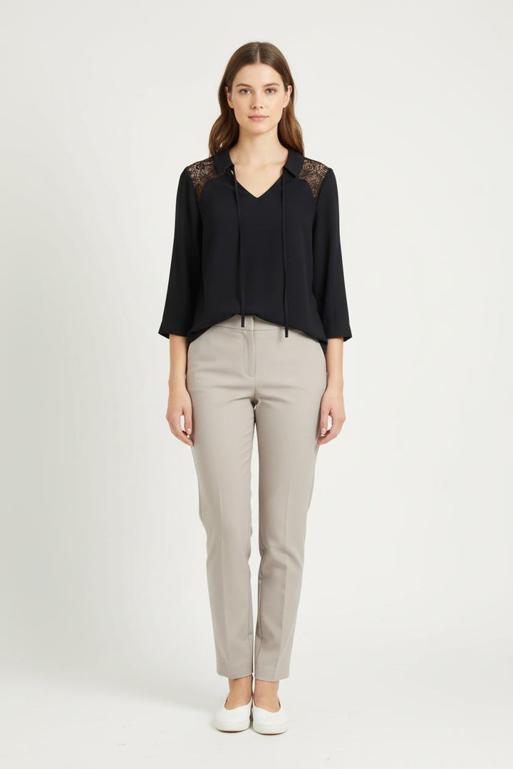 Blouse Noire - Taille XS/34 de la marque ZAPA | PARAD83252 - Vendu par Paradigme - Image 1
