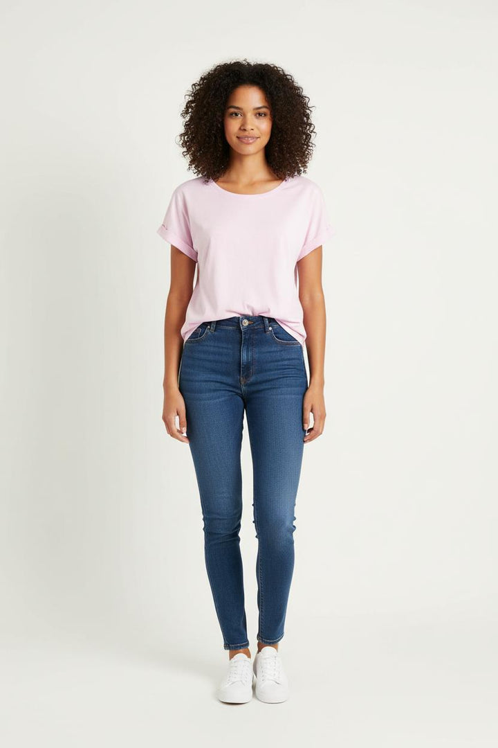 T-shirt Rose - Taille XS/34 de la marque Des petits hauts | PARAD83255 - Vendu par Paradigme - Image 1