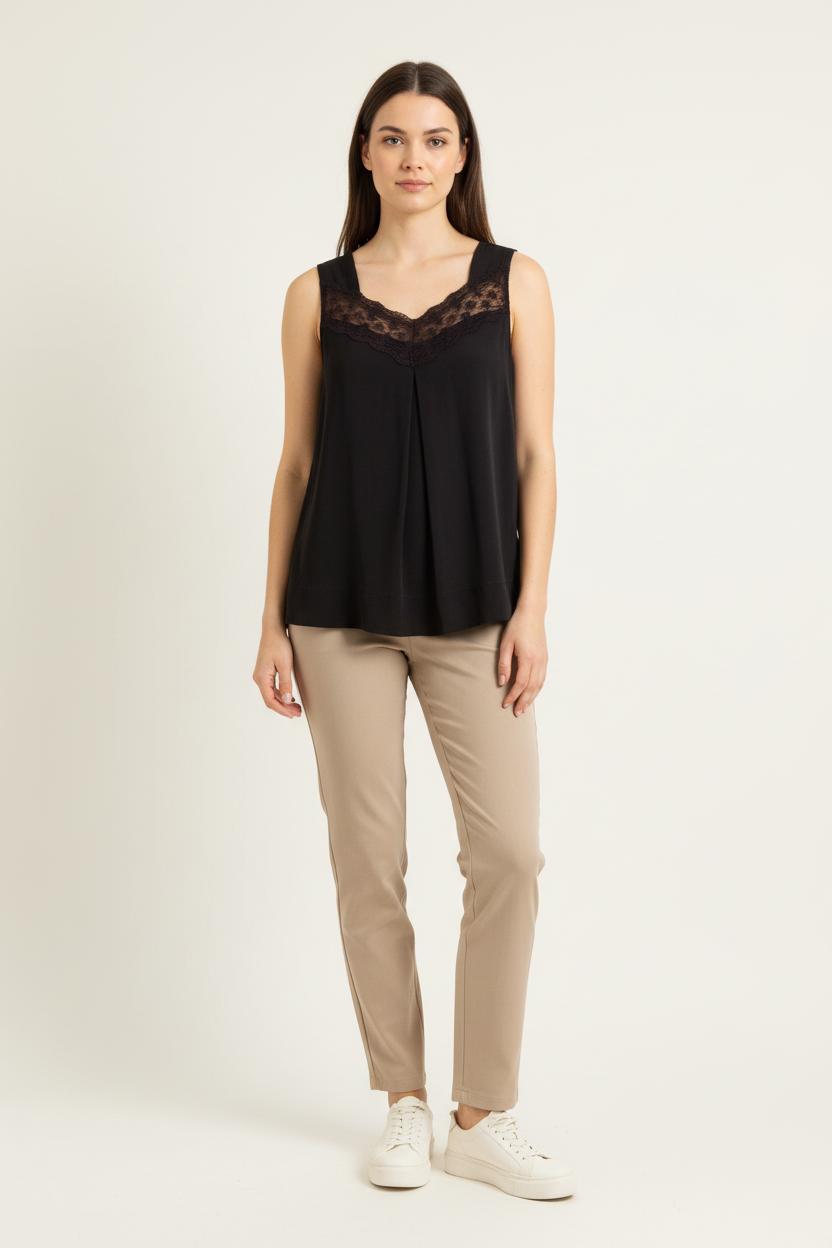 Débardeur Noir - Taille XS/34 de la marque Comptoir des Cotonniers | PARAD83266 - Vendu par Paradigme - Image 1