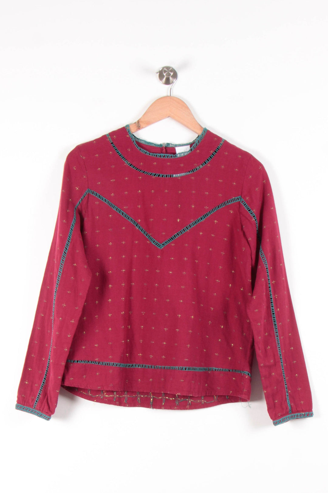 Blouse Bordeaux - Taille S/36 de la marque Karl Marc John | PARAD83275 - Vendu par Paradigme - Image 2