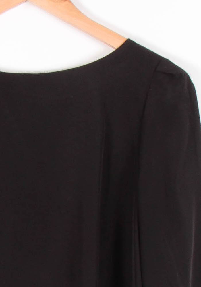 Blouse Noire - Taille M/38 de la marque Claudie Pierlot | PARAD83282 - Vendu par Paradigme - Image 3