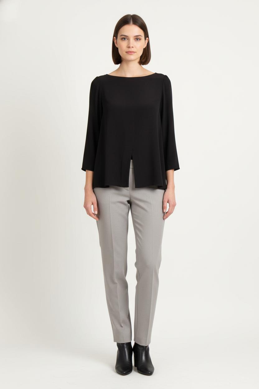 Blouse Noire - Taille M/38 de la marque Claudie Pierlot | PARAD83282 - Vendu par Paradigme - Image 1