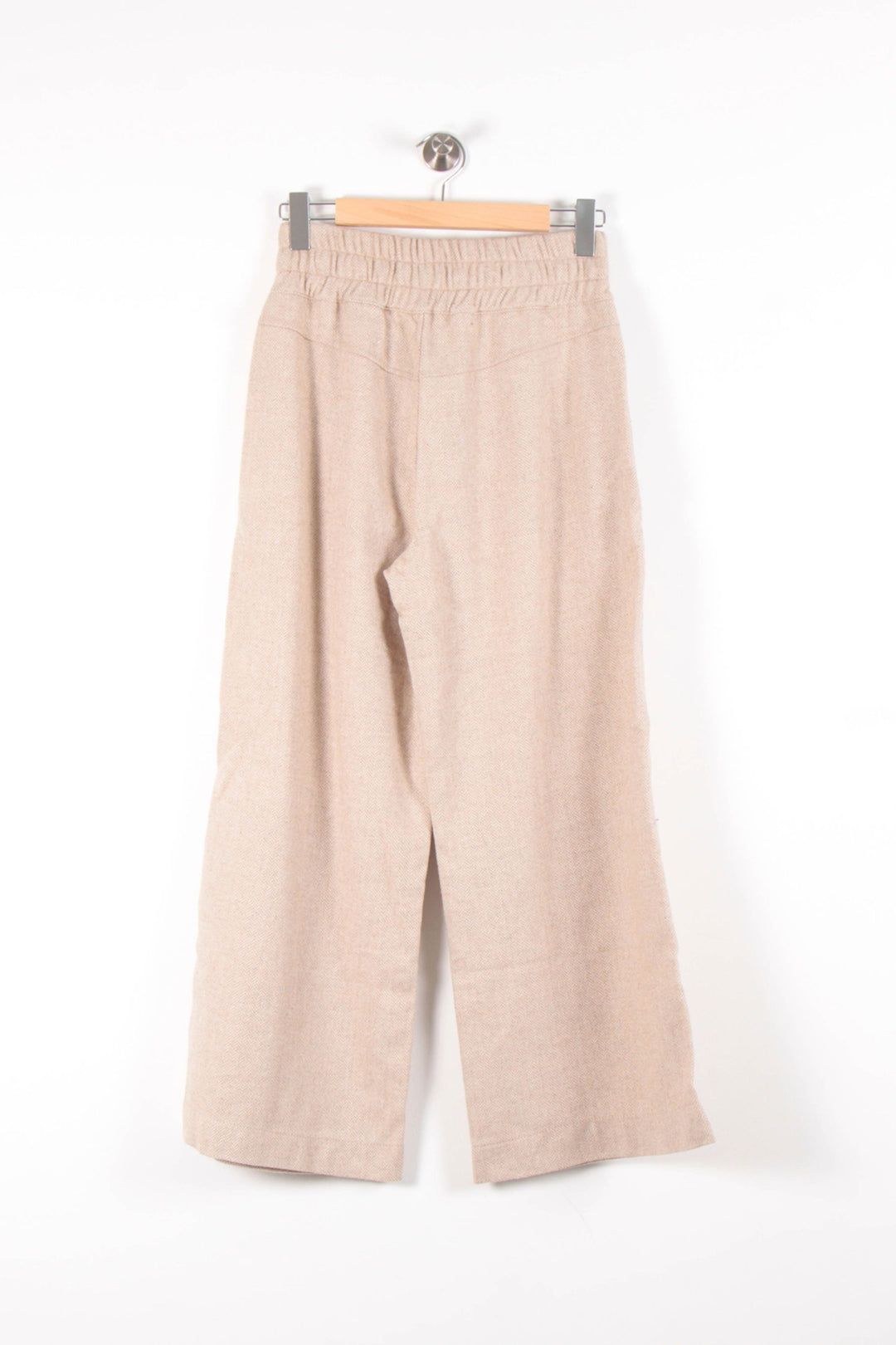 Pantalon Large Beige - Taille M/38 de la marque La Fée Maraboutée | PARAD83289 - Vendu par Paradigme - Image 4