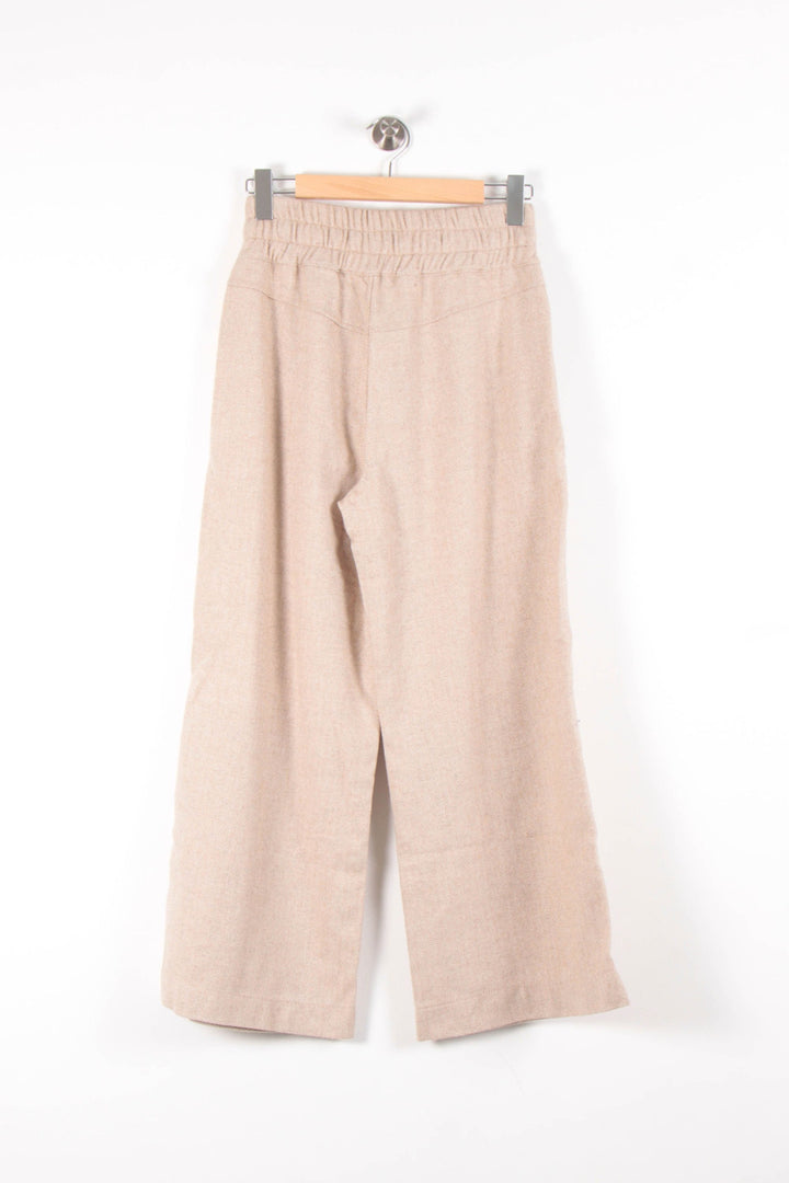 Pantalon Large Beige - Taille M/38 de la marque La Fée Maraboutée | PARAD83289 - Vendu par Paradigme - Image 4