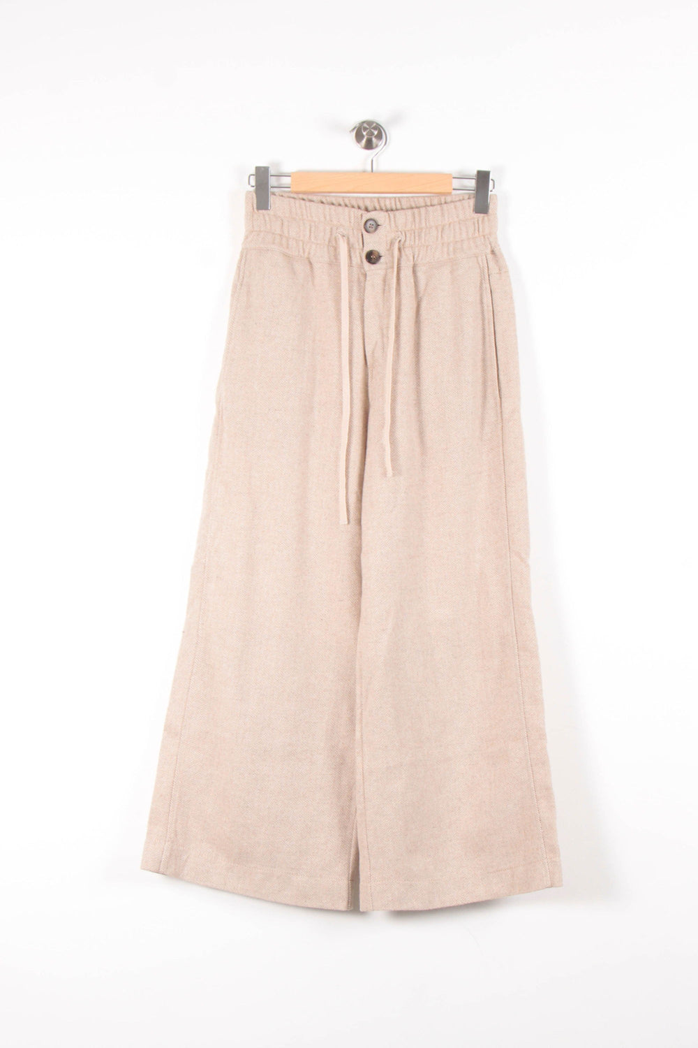 Pantalon Large Beige - Taille M/38 de la marque La Fée Maraboutée | PARAD83289 - Vendu par Paradigme - Image 2