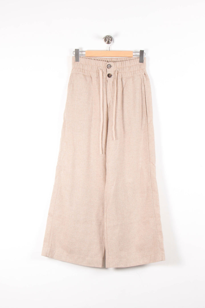 Pantalon Large Beige - Taille M/38 de la marque La Fée Maraboutée | PARAD83289 - Vendu par Paradigme - Image 2