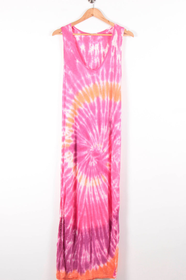 Robe Longue Rose et Orange - Taille S/36 de la marque Kujten | PARAD83296 - Vendu par Paradigme - Image 2