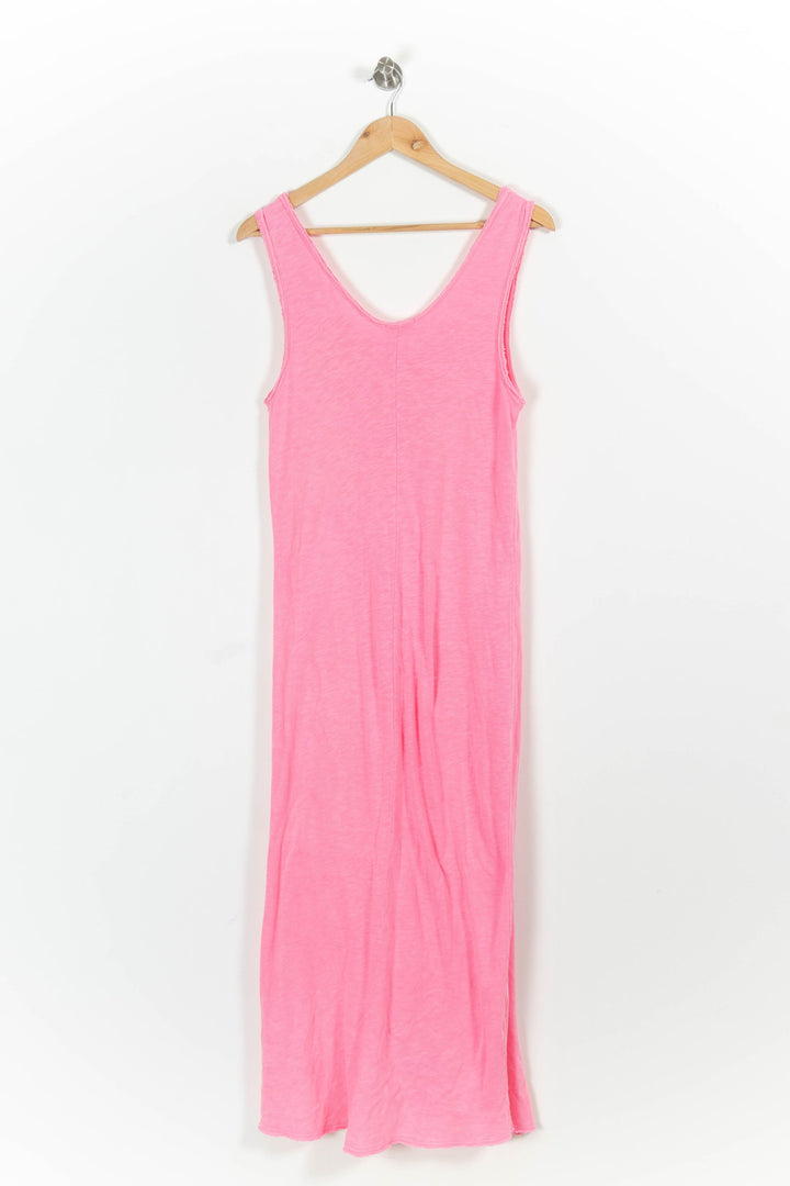 Robe Longue Rose - Taille XS/34 de la marque American Vintage | PARAD83297 - Vendu par Paradigme - Image 4