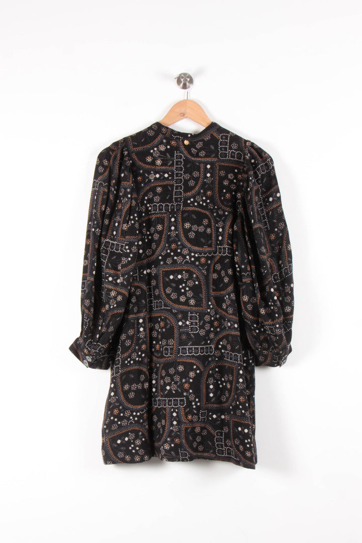Robe Courte Noire - Taille XS/34 de la marque Antik Batik | PARAD83303 - Vendu par Paradigme - Image 4