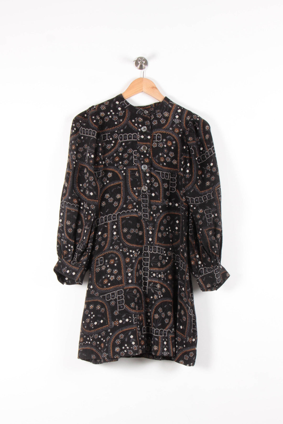 Robe Courte Noire - Taille XS/34 de la marque Antik Batik | PARAD83303 - Vendu par Paradigme - Image 2