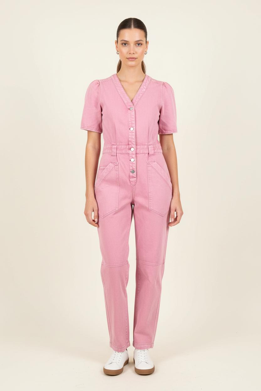Combinaison Rose - Taille XS/34 de la marque Suncoo | PARAD83306 - Vendu par Paradigme - Image 1