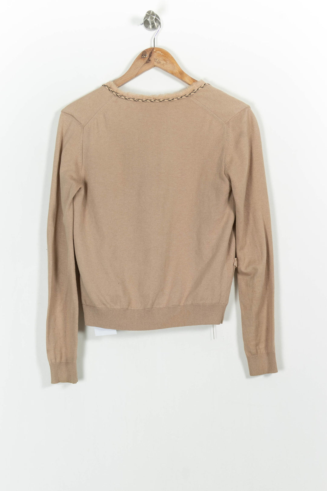 Cardigan Beige - Taille S/36 de la marque Vanessa Bruno | PARAD83308 - Vendu par Paradigme - Image 4