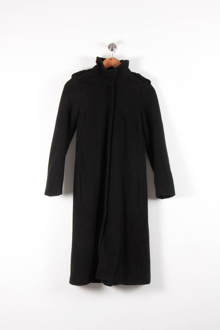 Manteau Noir - Taille M/38 de la marque Vanessa Bruno | PARAD83312 - Vendu par Paradigme - Image 2
