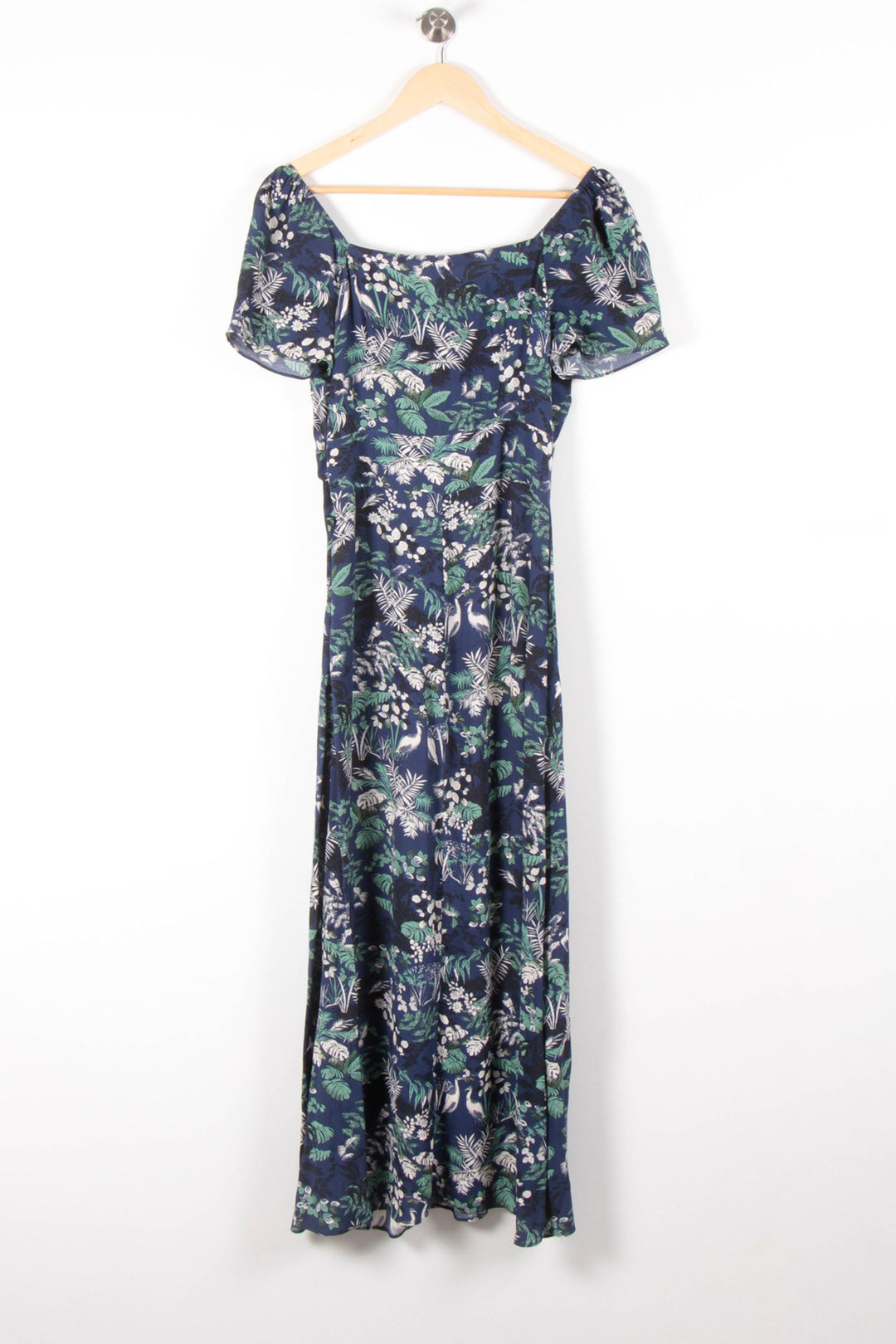 Robe Midi Bleue et Verte - Taille S/36 de la marque ZAPA | PARAD83313 - Vendu par Paradigme - Image 4