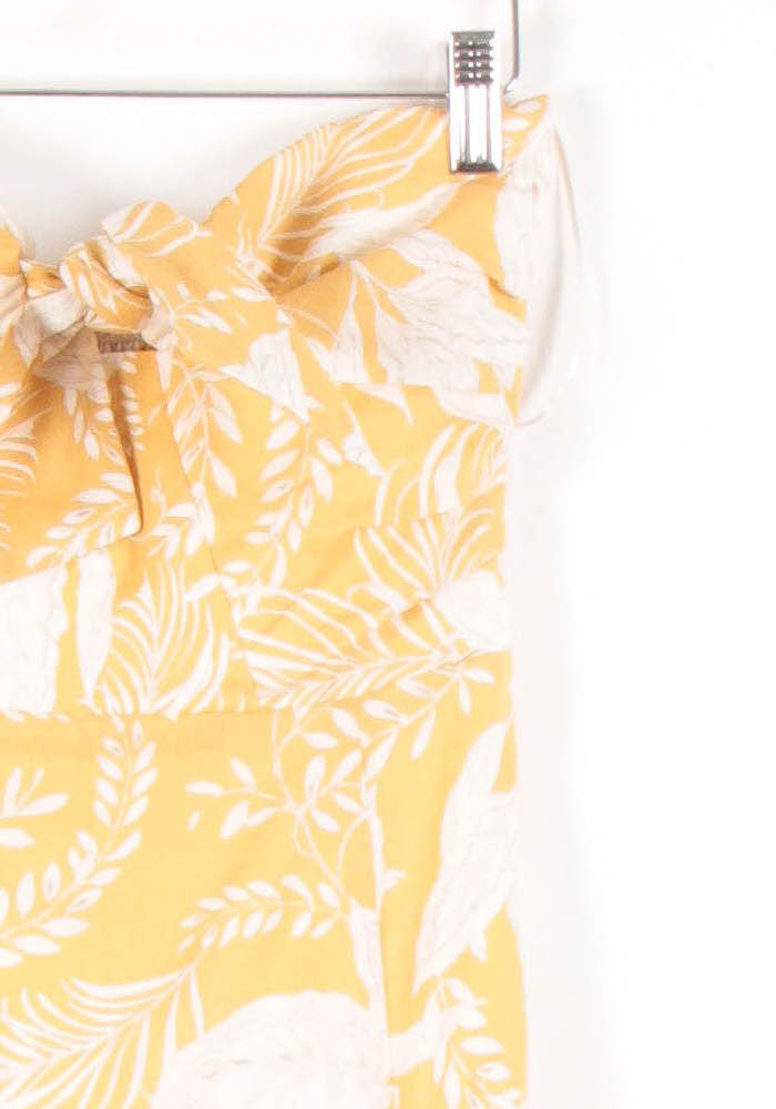 Robe Midi Jaune et Blanche - Taille S/36 de la marque Sézane | PARAD83314 - Vendu par Paradigme - Image 3