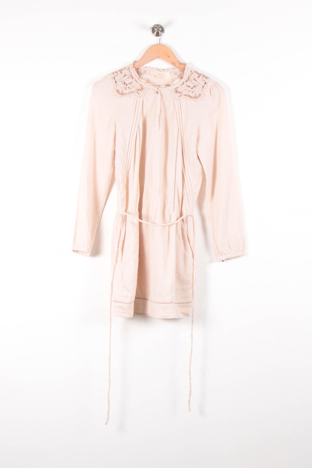 Robe Midi Beige - Taille XS/34 de la marque Vanessa Bruno - Athé | PARAD83323 - Vendu par Paradigme - Image 2