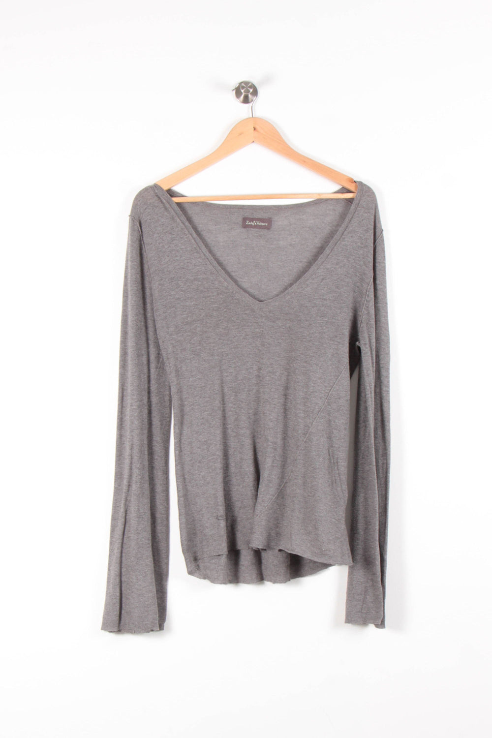 Pull Gris - Taille S/36 de la marque Zadig&Voltaire | PARAD83331 - Vendu par Paradigme - Image 2