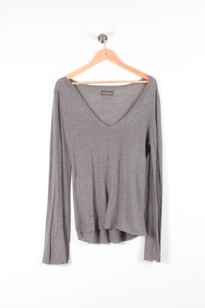 Pull Gris - Taille S/36 de la marque Zadig&Voltaire | PARAD83331 - Vendu par Paradigme - Image 2