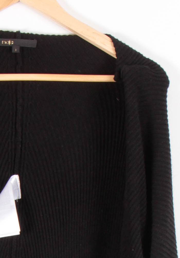 Cardigan Noir - Taille S/36 de la marque Maje | PARAD83332 - Vendu par Paradigme - Image 3