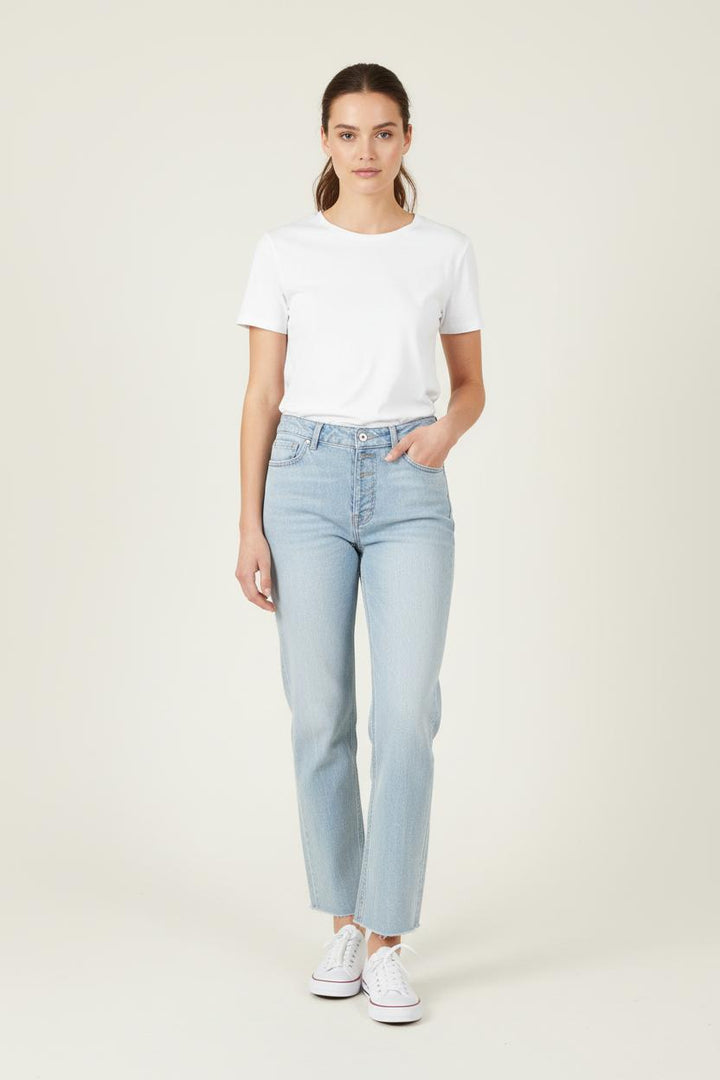 Jean Bleu Clair - Taille S/36 de la marque IKKS | PARAD83333 - Vendu par Paradigme - Image 1