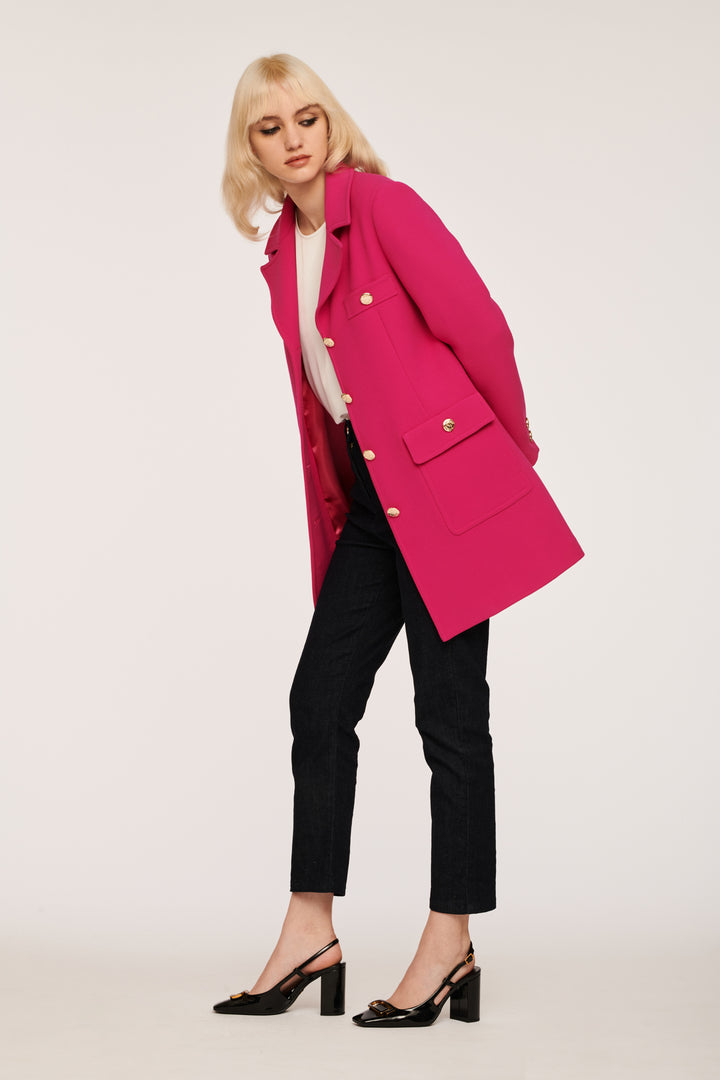 Manteau Rose - Taille M/38 de la marque Weill | PARAD83334 - Vendu par Paradigme - Image 3