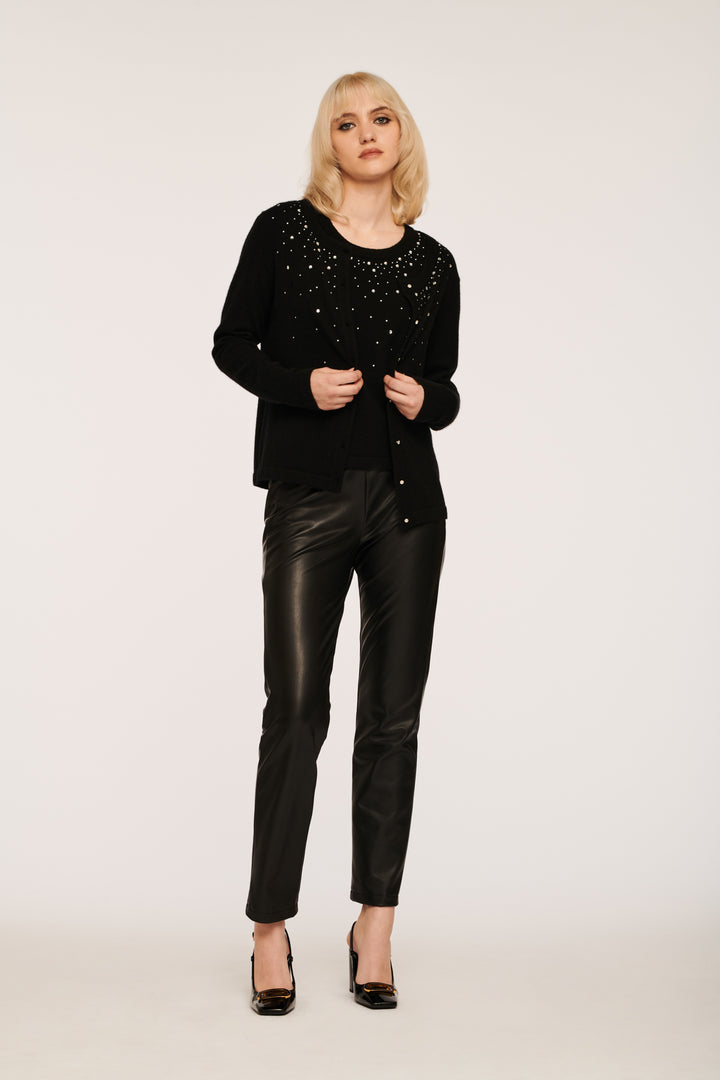 Cardigan Noir - Taille S/36 de la marque Weill | PARAD83343 - Vendu par Paradigme - Image 1