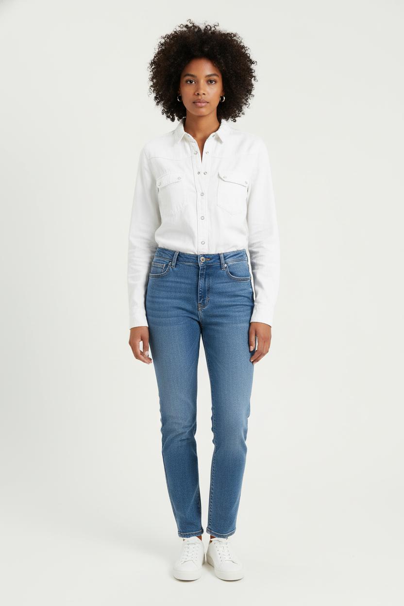 Chemise Blanche - Taille XS/34 de la marque ba&sh | PARAD83365 - Vendu par Paradigme - Image 1