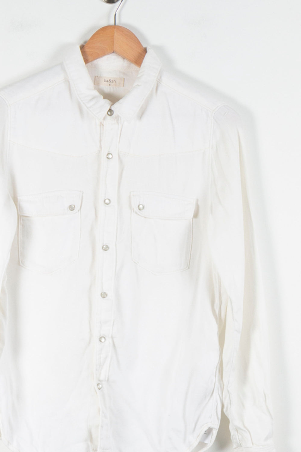 Chemise Blanche - Taille XS/34 de la marque ba&sh | PARAD83365 - Vendu par Paradigme - Image 2