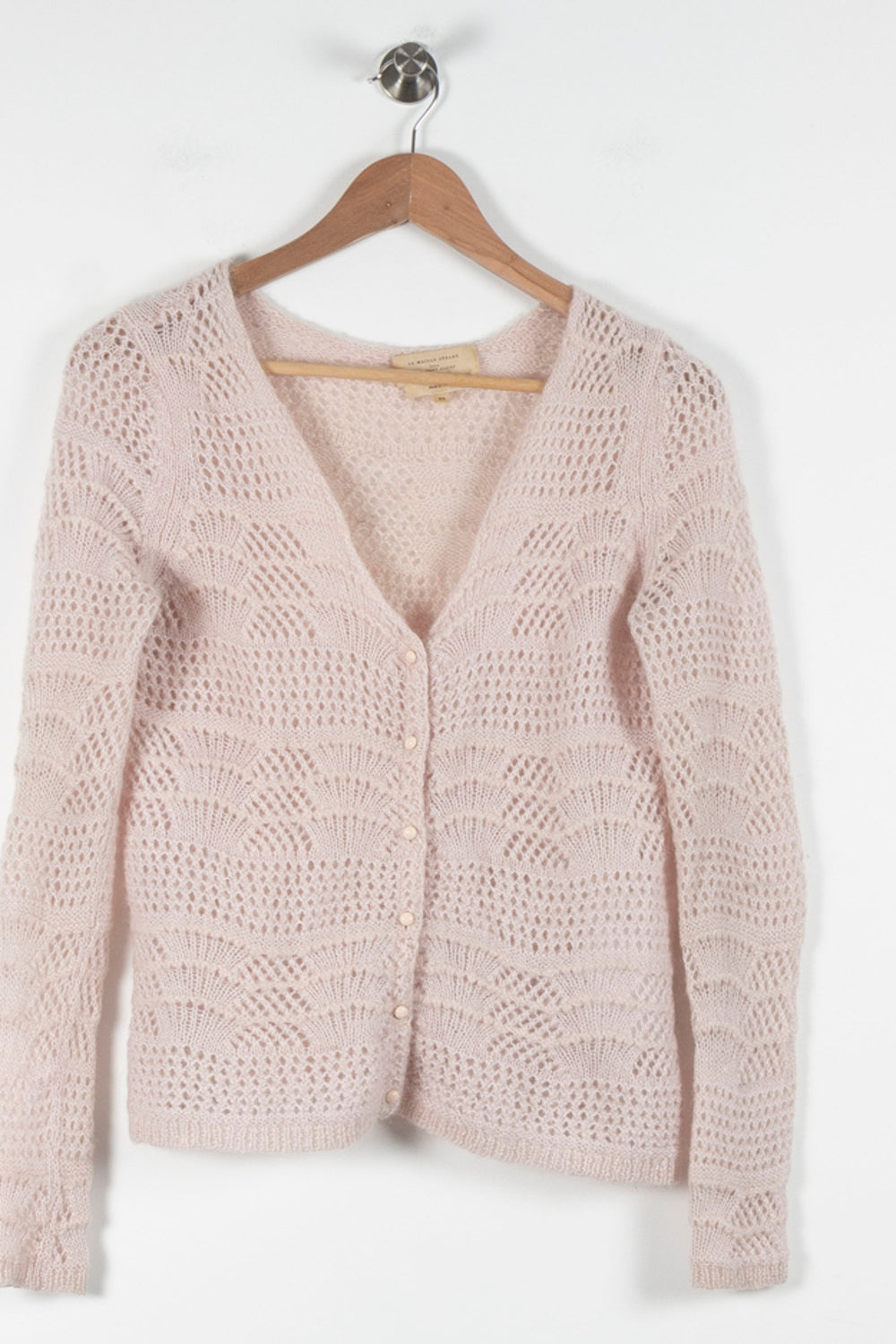 Cardigan Rose - Taille XS/34 de la marque Sézane | PARAD83366 - Vendu par Paradigme - Image 2