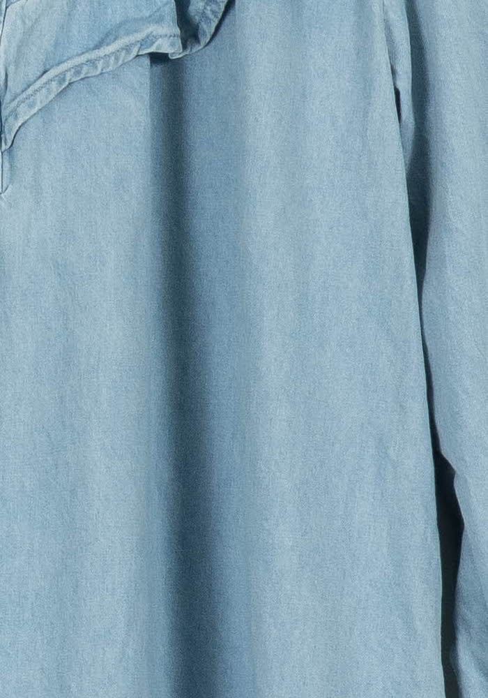 Robe Chemise Bleue - Taille XL/42 de la marque IKKS | PARAD83369 - Vendu par Paradigme - Image 3