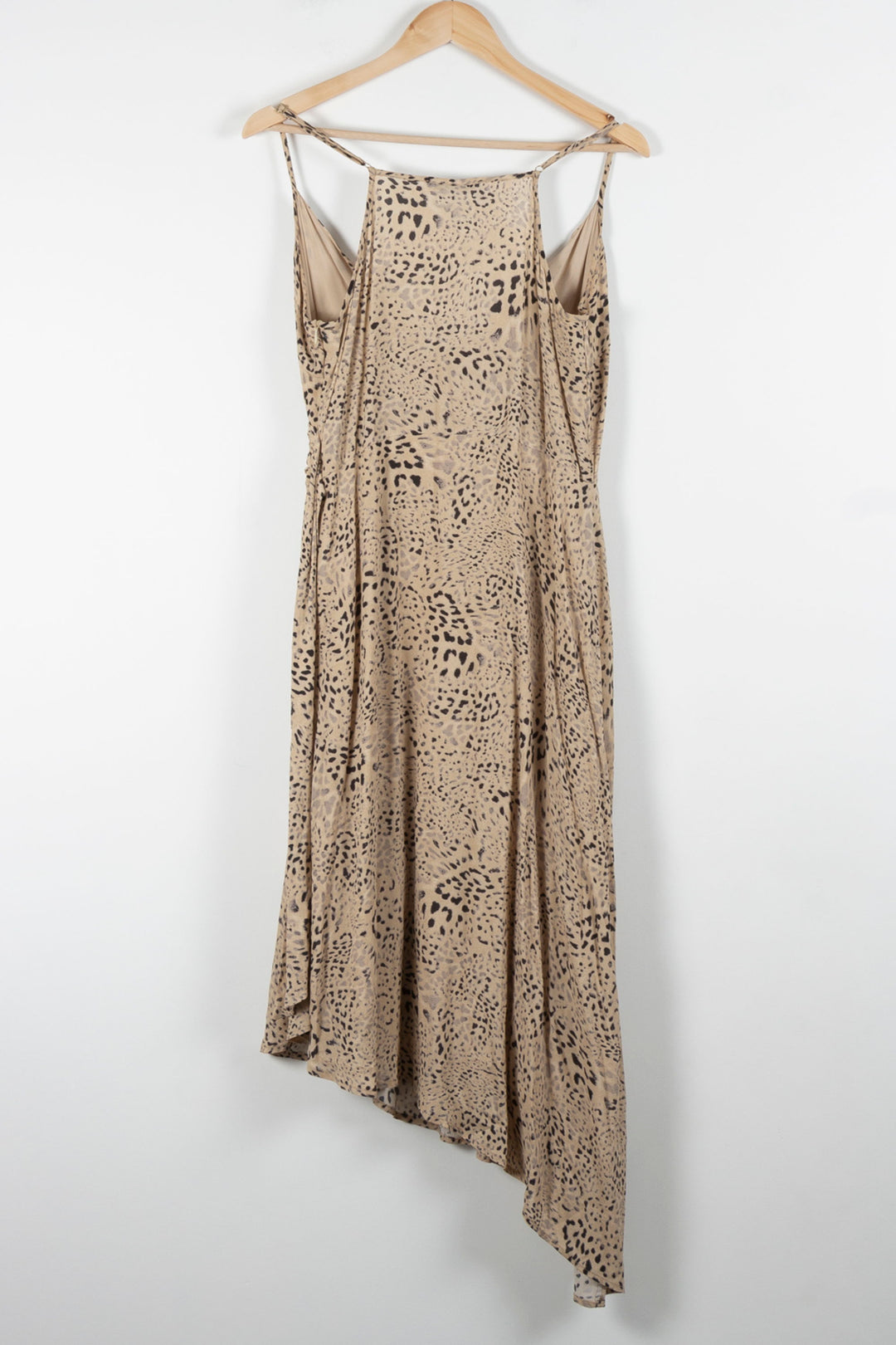 Robe Portefeuille Beige et Noir - Taille L/40 de la marque ZAPA | PARAD83372 - Vendu par Paradigme - Image 4