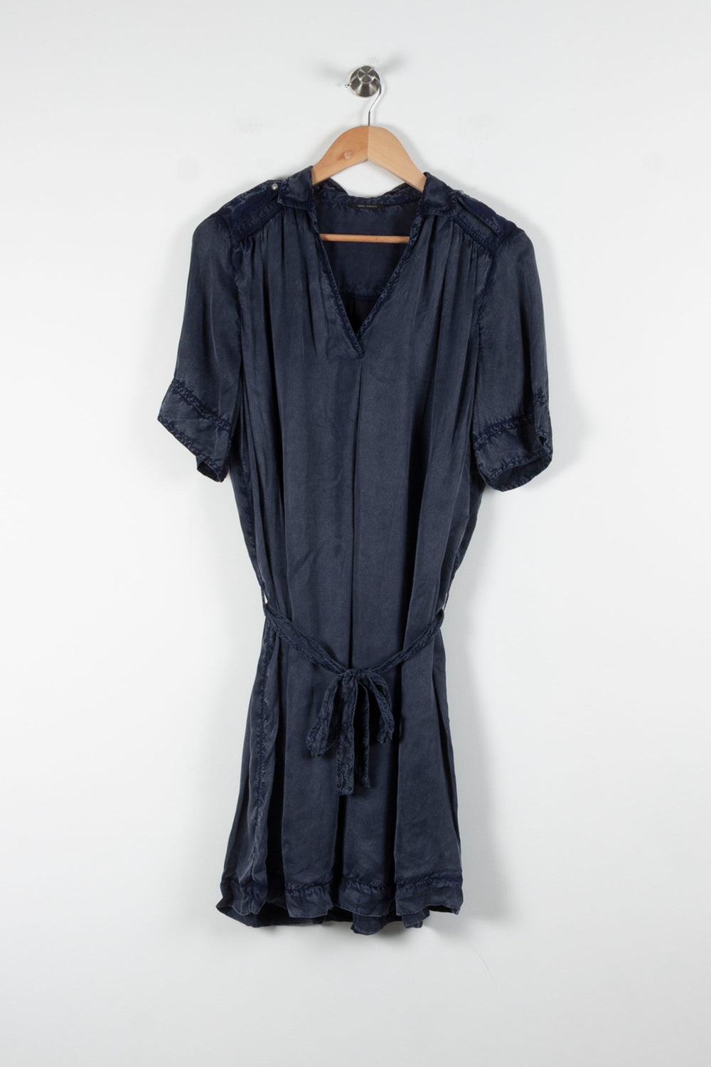 Robe Midi Bleue - Taille L/40 de la marque IKKS | PARAD83377 - Vendu par Paradigme - Image 2