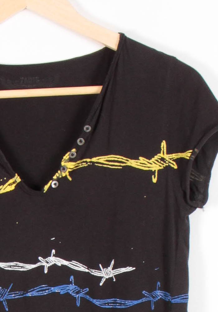 Tee-shirt Noir - Taille S/36 de la marque Zadig&Voltaire | PARAD83384 - Vendu par Paradigme - Image 3